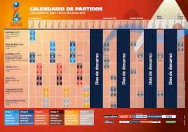 Los demas con menos de 3 representantes estan listados al final de la pagina. Calendario De Partidos Copa Mundial Sub 17 De La Fifa Chile 2015