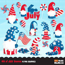 Check spelling or type a new query. 4th Of July Gnomes Clipart Scandinavian Gnome Graphics Tomte Etsy Independence Day Scrapbooking Set 4th Of July Clipart