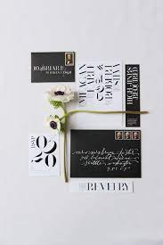 Modern Black White Shoot Connecticut Ct Ny Boston Rhode Island Wedding Event Design De Convite Artigos De Papelaria Para Casamento Papelaria De Casamento