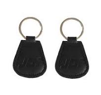 NTAT213 13.56MHz RFID Leather Keychain for Public ...