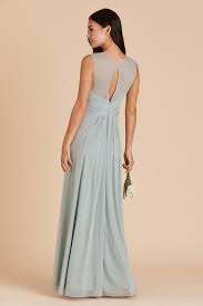 Birdy Grey Bridesmaid Dress Under 100 Simone Dress In Sage Sage Green Bridesmaid Dress Bridesmaid Dress Brands Buy Bridesmaid Dresses
