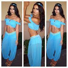 Beauties Fashionistas All Things Fashion Jasmine Halloween Costume Halloween Outfits Jasmine Costume
