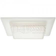 This is a wonderfully well made milk glass light cover for a recessed light fixture. Halo 11gp Recessed Lighting Trim 8 Line Voltage Square Shower Trim White With Glass Drop Diffuser