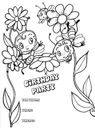 Receive message via amazon device. Download Happy Birthday Coloring Page Card For Kid Or Print Happy Coloring Library