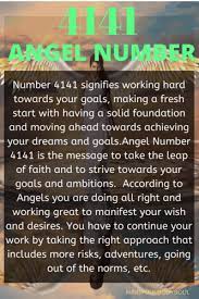4141 Angel Number Meaning And Symbolism In 2021 Number Meanings Angel Number Meanings Meant To Be