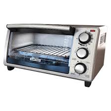 Black And Decker Grill Black Decker 4 Slice Natural Convection Toaster Oven Stainless Steel To1745ssg Toaster Oven Stainless Steel Oven Convection Toaster Oven