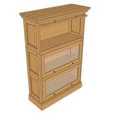 Modular barrister's bookcases 69 a cope and stick router bit set makes fast work of the door frames. Free Woodworking Plans Barrister Bookcase Ofwoodworking