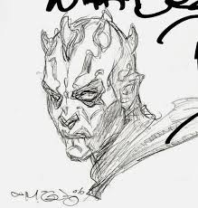 Darth Maul Pencil Drawings By His Character Star Wars Drawings Darth Vader Drawing Star Wars Art
