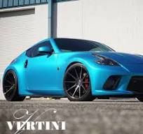 19" VERTINI RF1.3 BLACK FORGED CONCAVE WHEELS RIMS FITS NISSAN 370Z