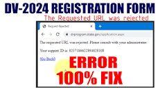 The requested URL was rejected. Please consult with your ...