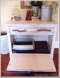 97 Lovely End Table Cat Litter Box New York Spaces Magazine Concept Of Diy Litter Box In 2020 Diy Litter Box Cat Litter Box Furniture Litter Box Furniture