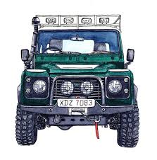 Pin By Ervin Esen On Drawing Land Rover Land Rover Defender Defender 90