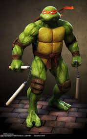 Ninja Turtle Nikita Volobuev Teenage Mutant Ninja Turtles Art Ninja Turtles Michelangelo Ninja Turtle