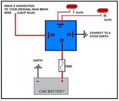 4 Pin Relay Wiring Diagram Automotive Electrical Relay Car Audio Installation