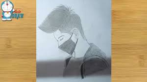 Maybe you would like to learn more about one of these? How To Draw A Boy With Mask Step By Step Pencil Sketch Drawing Farjana Drawing Academy Youtube