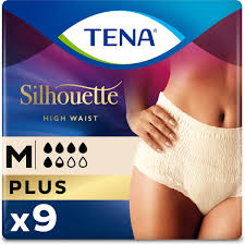 TENA Silhouette High Waist incontinentiemiddel - 9 Stuks | bol.com