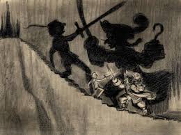 Peter Pan By Walt Disney Studios 1953 Copyrighted Peter Pan Art Disney Animation Art Disney Concept Art