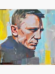 studuim of Daniel`s face " Sticker for Sale by bogfl