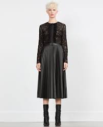Image 1 Of Lace Dress From Zara Lace Dress Lace Dress Black Zara Black Dress
