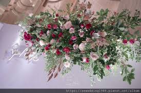 婚禮佈置 格萊天漾天際婚禮佈置 小殼手作設計shellisa design 痞客邦 floral wreath wedding decorations decor