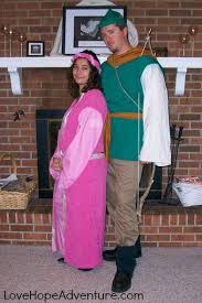 It's the errol flynn robin hood version complete with mustache. 8 Diy Couples Costume Ideas Love Hope Adventure