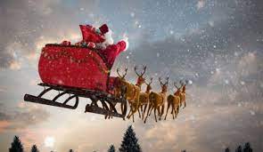 Le père noël débutera sa grande tournée de cadeaux dans un instant et il parcourra le pôle nord à bord de son traineau! Le Traineau Du Pere Noel Enigme Facile
