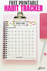 Instead of drawing the budget planner on your own we provide you with this printable template. Free Printable Habit Tracker To Help You Rock Your Goals Organize Declutter