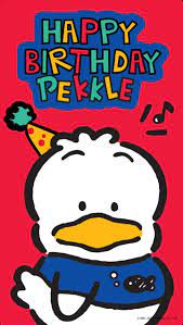 happy birthday pekkle hello kitty wallpaper sanrio hello kitty cute drawings