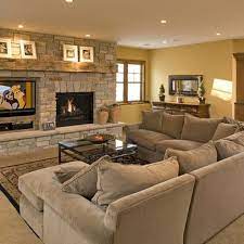 Whether you want inspiration for planning tv next to fireplace or are building designer tv next to fireplace from scratch, houzz has 252 pictures from the best designers, decorators, and architects in the country, including renewal by andersen of washington and lorraine g vale, allied asid. Tv Next To Fireplace Design Ideas Pictures Remodel And Decor Family Room Design Living Room With Fireplace Fireplaces Layout