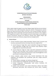 Persyaratan penerimaan dan cara pendaftaran cpns 2021 untuk lulusan sma. Rekrutmen Cpns Kementerian Kelautan Dan Perikanan Tahun Anggaran 2019 399 Formasi Rekrutmen Lowongan Kerja Bulan Februari 2021