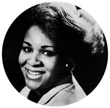 Rare photo of Soul singer Linda Jones with a guitar.