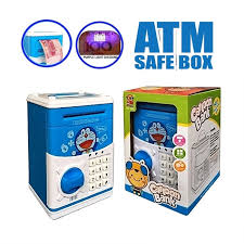Limit my search to r/indonesia. Tabung Doraemon Kanak Kanak Creative Mini Atm Toy Machine Money