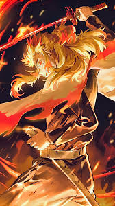 Perfect screen background display for desktop, iphone, pc, laptop, computer, android phone, smartphone, imac, macbook, tablet, mobile device. Demon Slayer Kyojuro Rengoku Flame Pillar Hd 4k Wallpaper 8 2059