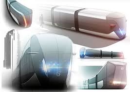 Concept Tram Alstom Work On Behance Transport Urbain Concept Cars Trains