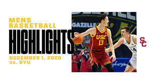 The byu cougars men's basketball team represents brigham young university in ncaa division i basketball play. Men S Basketball Usc 79 Byu 53 Highlights 12 1 20 Youtube