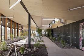 Gallery Of Aquaterra Environmental Centre Tectoniques Architectes 1 Architecture Courtyard Environment Building