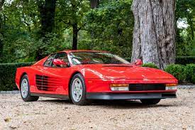It was built from 1987 to 1992, with the lm and gte race car versions continuing production until 1994 and 1996 respectively. 8k Mile 1990 Ferrari Testarossa For Sale On Bat Auctions Sold For 125 000 On October 28 2020 Lot 38 403 Bring A Trailer