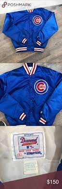 Sold Vintage Chicago Cubs Starter Unisex Jacket Clothes Design Jackets