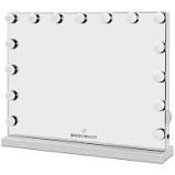 Miroir de maquillage 3 couleurs réglable lumineux led miroir rond pour . 99 95