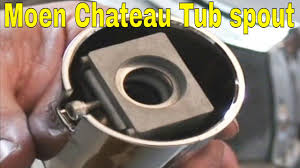 Info on tub spout replacement. Moen Chateau Tub Spout Install How To Plumbing Youtube
