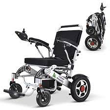 Assuming you meet the deductible, medicare part b will cover 80 percent of the wheelchair cost, meaning you will pay 20 percent. Buy Culver Mobility Electric Power Wheelchair Scooter Fold Lightweight Folding Safe Electric Wheelchair Motorized Fda Approved Aviation Travel Free Wheelchair Ramp Gift Silver 19 Inc Online In Turkey 515334231