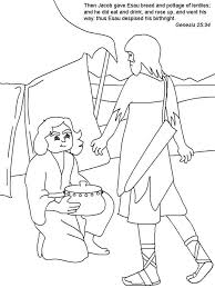 Esau was angry with jacob, so jacob him and his family safe. Jacob