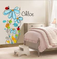 Wohnideen Wandbemalung Kinderzimmer Blumen Marienkafer Kinder Zimmer Wandbilder Kinderzimmer Kinderzimmer Gestalten