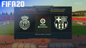 Fifa 20 real betis rico. Fifa 20 Rcd Mallorca Vs Fc Barcelona Union Park Stadium Youtube