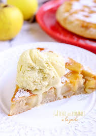 Gateau Aux Pommes A La Poele Sans Four Gateau Sans Cuisson Au Four Gateau Aux Pommes Gateau Sans Cuisson