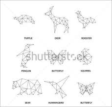 Get your crayons out and start coloring! 6 Geometric Animal Templates Free Printable Crafts Colouring Pages Free Premium Templates