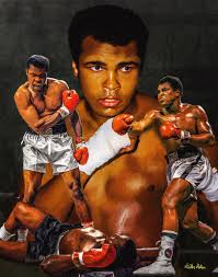 High quality muhammad ali inspired art prints by independent artists and designers from around the. Muhammad Ali Legendary Boxer Collage Sonny Liston Knock Out Cassius Clay Boxing Art Collage Painting By Arthur Milligan