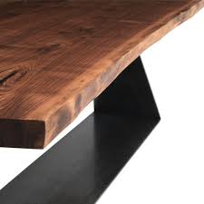 We have dozens of chair styles to choose from and options like adding arms or fabric seats. Riva1920 Bedrock Plank Solid Wood Dining Table
