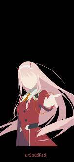Perfect screen background display for desktop, iphone, pc. Darling In The Franxx Zero Two 1125x2436 Amoledbackgrounds