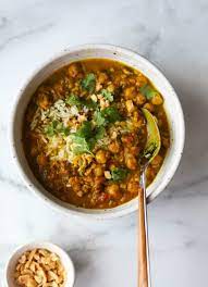 Chickpea Coconut Curry Recipe Chickpea Coconut Curry Coconut Curry Vegetarian Recipes